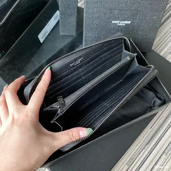 WALLET YSL MONOGRAM ZIPPY 0604